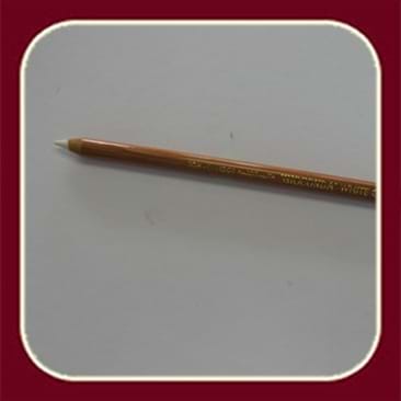 עיפרון רישום לבן
