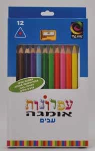 עפרונות צבעוניים עבים
